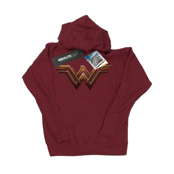 DC Comics Womens/Ladies Justice League Movie Wonder Woman Emblem Hoodie