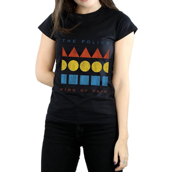 The Police Womens/Ladies King Of Pain Cotton T-Shirt