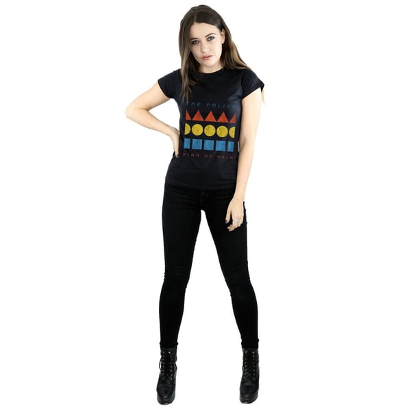 The Police Womens/Ladies King Of Pain Cotton T-Shirt