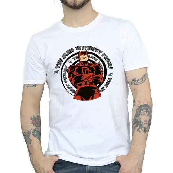 Marvel Mens Comics Daredevil Spiral T-Shirt
