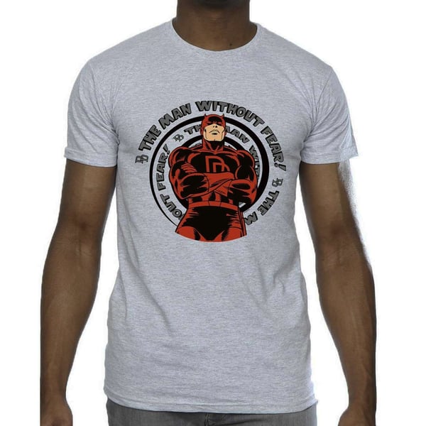 Marvel Mens Comics Daredevil Spiral T-Shirt