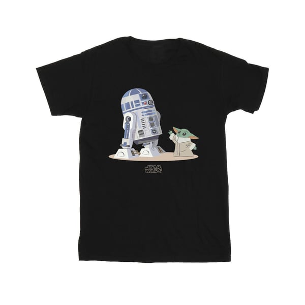 Star Wars Boys The Mandalorian R2D2 And Grogu T-Shirt