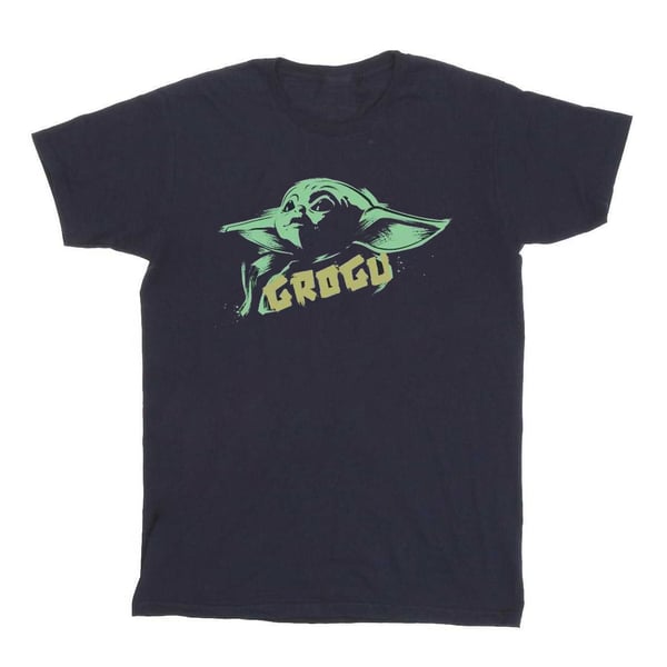 Star Wars Boys The Mandalorian Grogu The Child Splat T-Shirt