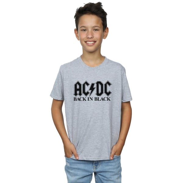 AC/DC Boys Back in Black -logo T-paita