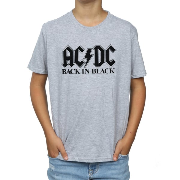 AC/DC Boys Back in Black -logo T-paita