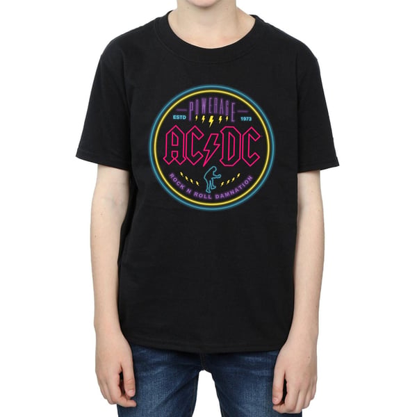 AC/DC Boys Circle Neon T-paita