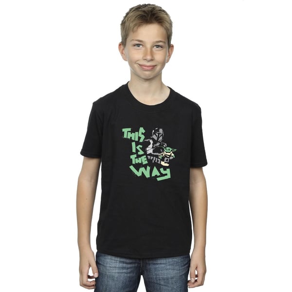 Star Wars Pojkar The Mandalorian This Is The Way Duo T-shirt