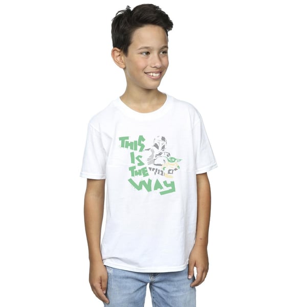 Star Wars Pojkar The Mandalorian This Is The Way Duo T-shirt