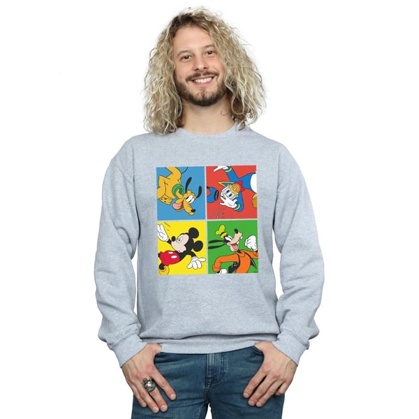 Disney Mens Mickey Mouse Friends Sweatshirt