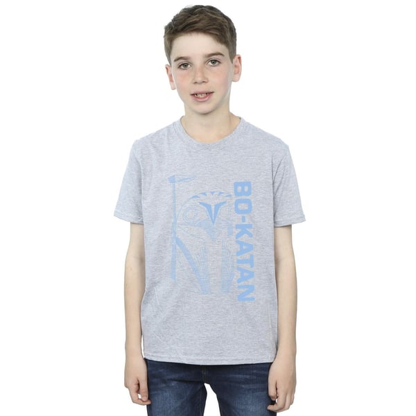 Star Wars Pojkar The Mandalorian Bo Katan Hjälm T-Shirt