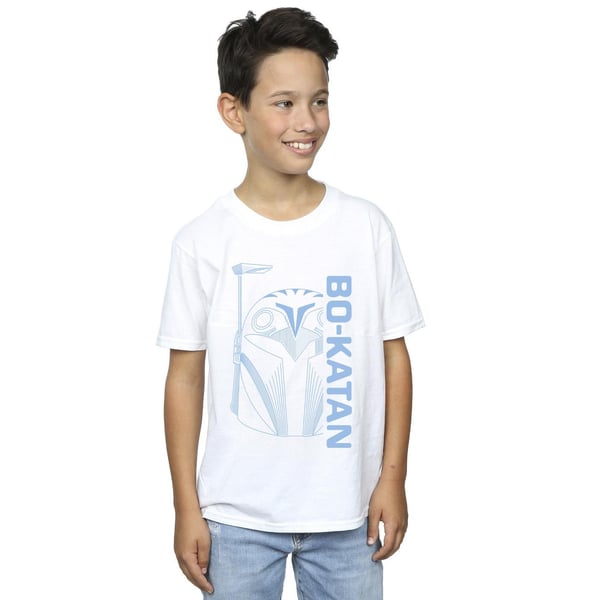 Star Wars Pojkar The Mandalorian Bo Katan Hjälm T-Shirt