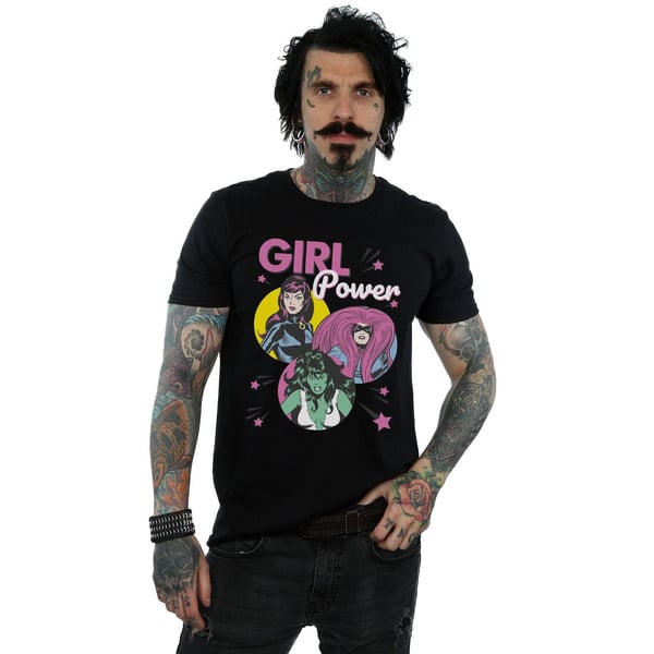 Marvel Comics Mens Girl Power T-Shirt