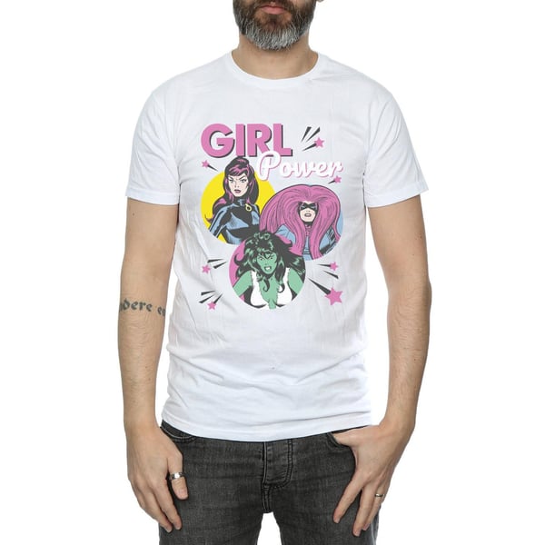 Marvel Comics Mens Girl Power T-Shirt