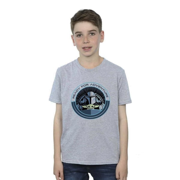 Star Wars Boys The Mandalorian Grogu Ready For Adventure T-Shirt