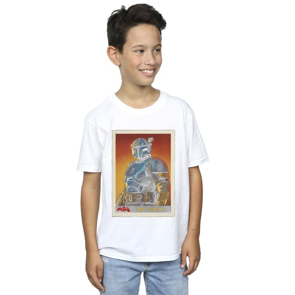 Star Wars Boys The Mandalorian Paz Vizla Card T-Shirt