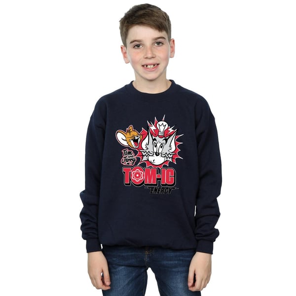 Tom And Jerry Boys Tomic Energy Sweatshirt