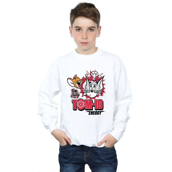 Tom And Jerry Boys Tomic Energy Sweatshirt