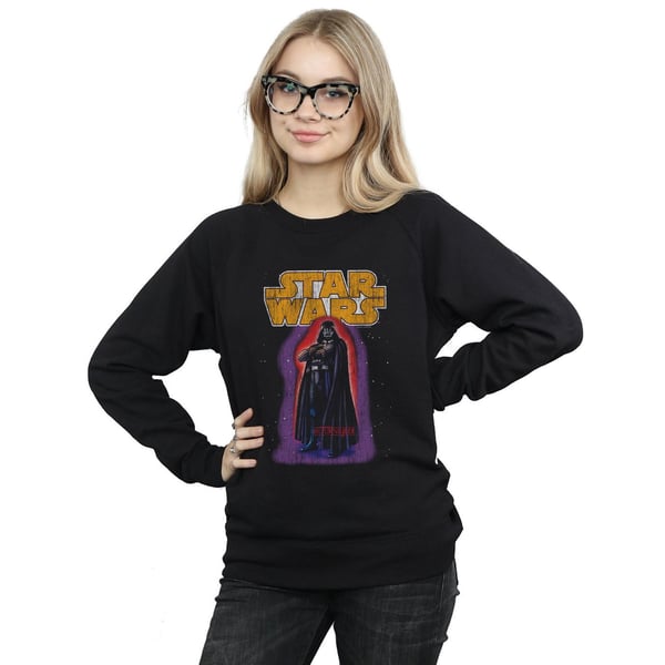 Star Wars Womens/Ladies Darth Vader Vintage Sweatshirt