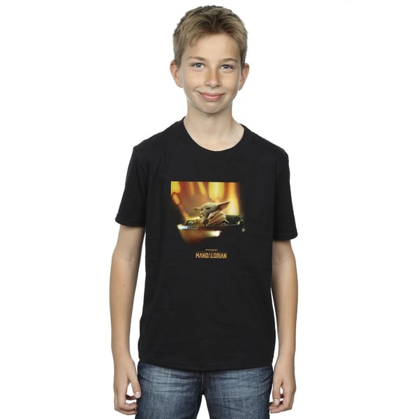 Star Wars Boys The Mandalorian Grogu Painted T-Shirt
