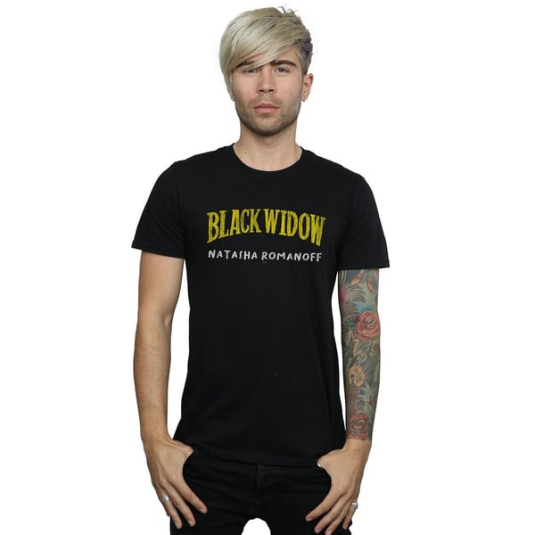Marvel Mens Black Widow AKA Natasha Romanoff T-Shirt