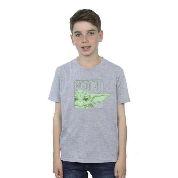 Star Wars Boys The Mandalorian Grogu Box T-Shirt