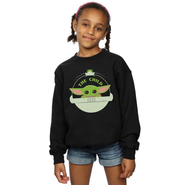 Star Wars Girls The Mandalorian The Child And Frog Sweatshirt