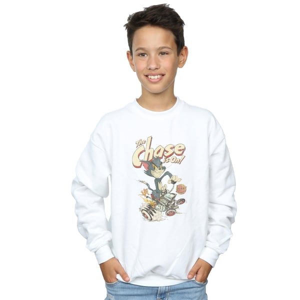 Tom And Jerry Boys The Chase Is On Sweatshirt