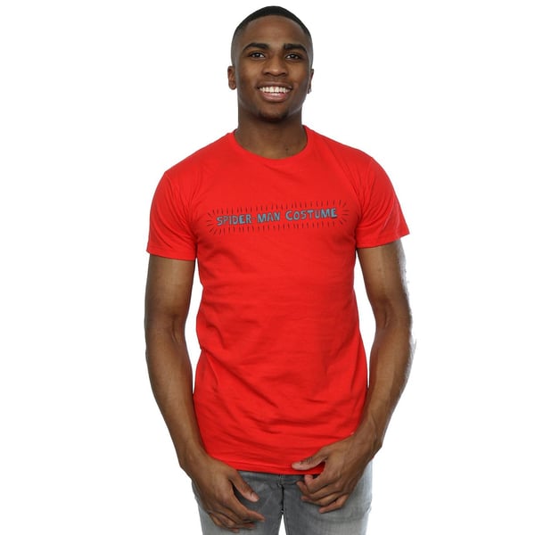 Marvel Mens Spider-Man Costume T-Shirt