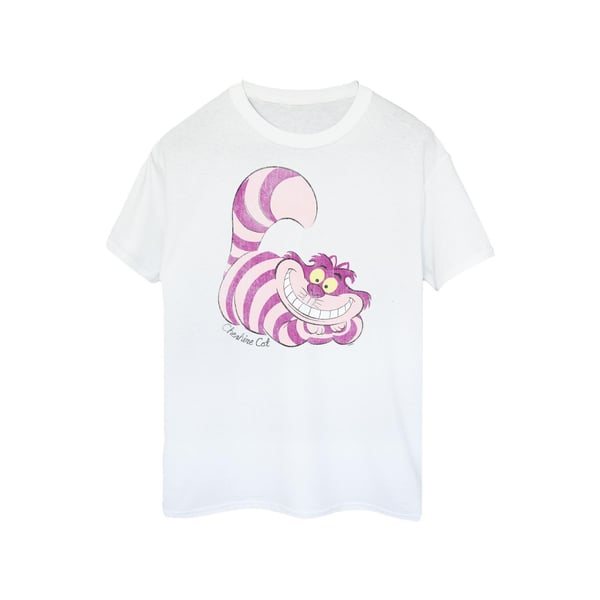Alice In Wonderland Womens/Ladies Cheshire Cat Boyfriend T-Shirt