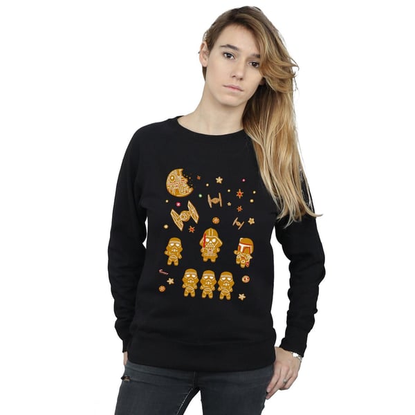 Star Wars Womens/Ladies Gingerbread Empire Sweatshirt