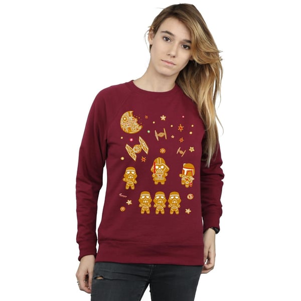 Star Wars Womens/Ladies Gingerbread Empire Sweatshirt