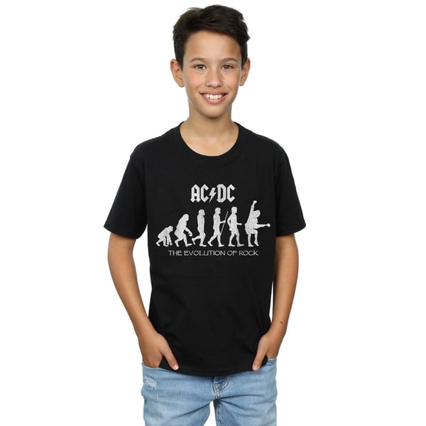 ACDC Boys Evolution Of Rock T-paita