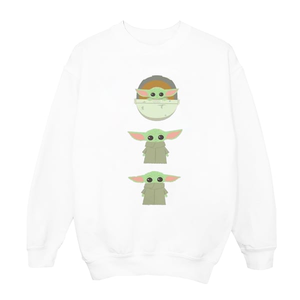 Star Wars Girls The Mandalorian The Child Posing Sweatshirt