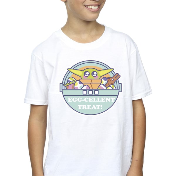 Star Wars Pojkar The Mandalorian Eggcellent Påsk T-shirt