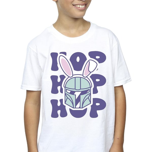Star Wars Boys The Mandalorian Hop Into Easter T-Shirt