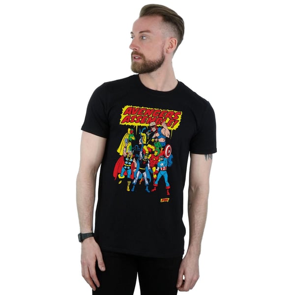Marvel Comics Miesten Avengers Assemble T-paita