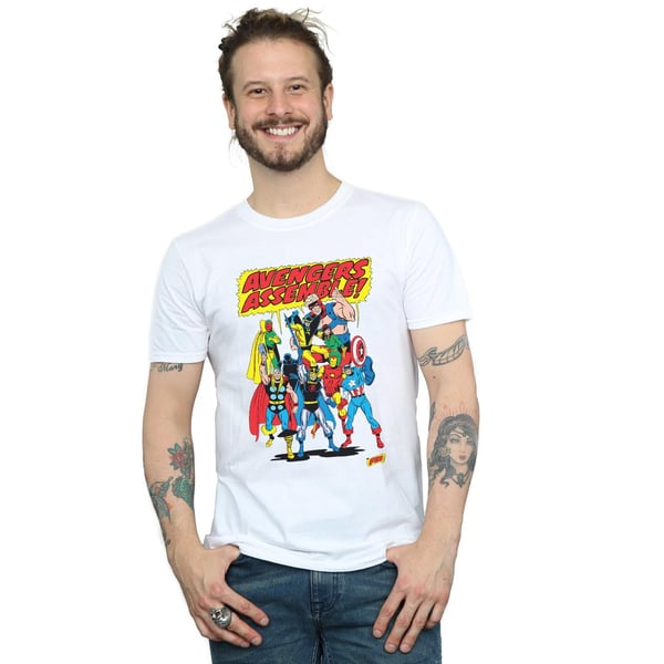 Marvel Comics Miesten Avengers Assemble T-paita