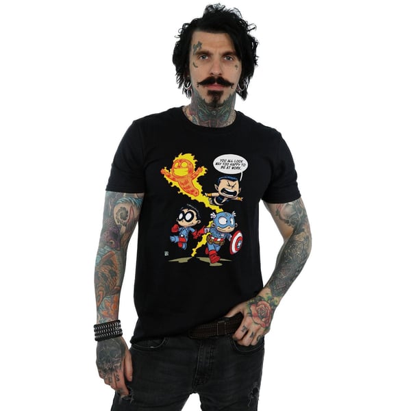 Marvel Comics Miesten Avengers Invaders Sarjakuva T-paita