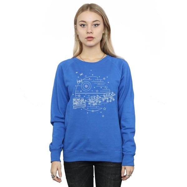 Star Wars Womens/Ladies Death Star Sleigh Sweatshirt