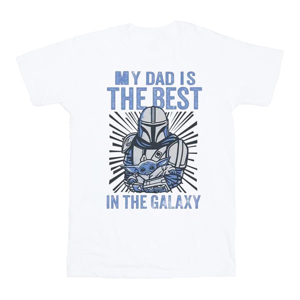 Star Wars Boys Mandalorian Best Dad T-Shirt