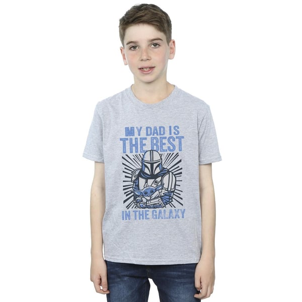 Star Wars Boys Mandalorian Best Dad T-Shirt