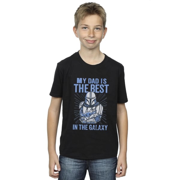 Star Wars Boys Mandalorian Best Dad T-Shirt