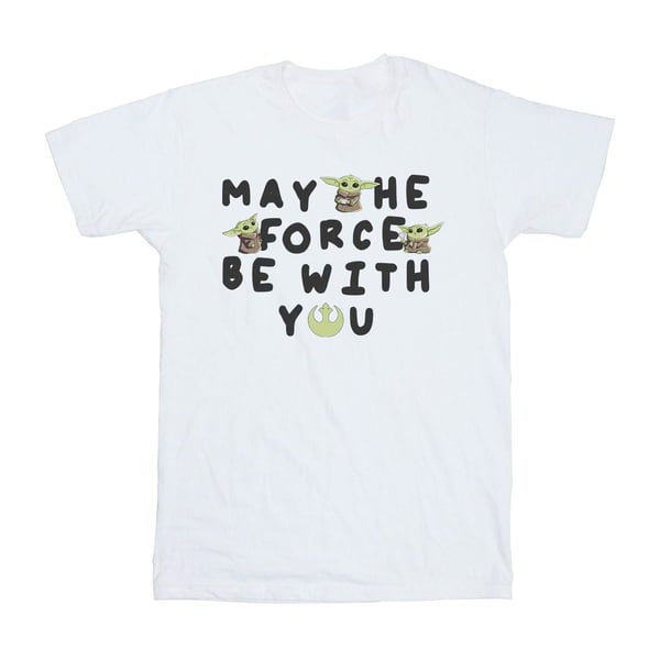 Star Wars Boys The Mandalorian Grogu May The Force Be With You T-Shirt