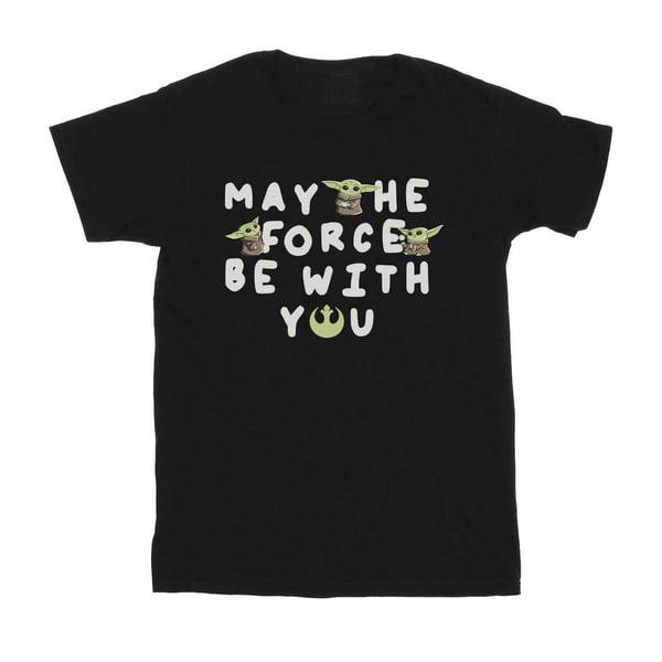 Star Wars Boys The Mandalorian Grogu May The Force Be With You T-Shirt