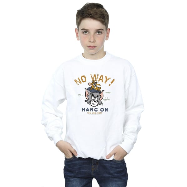 Tom And Jerry Boys Hang On Golf Sweatshirt