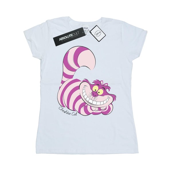 Alice In Wonderland Womens/Ladies Cheshire Cat Fitted T-Shirt