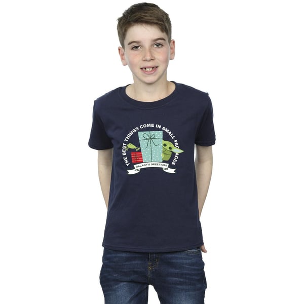 Star Wars Pojkar The Mandalorian Galaxy´s Greetings T-Shirt