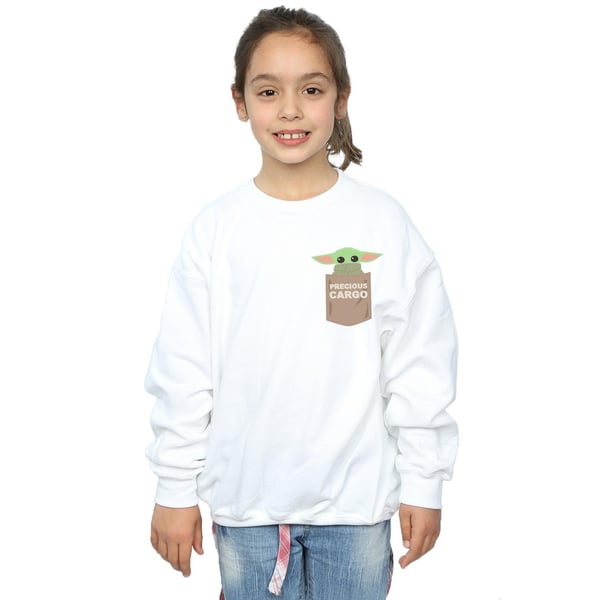 Star Wars Girls The Mandalorian The Child Cargo Pocket Sweatshirt