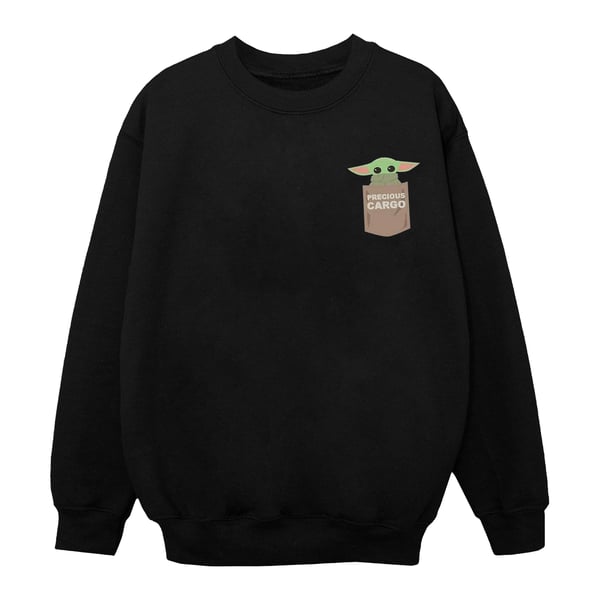 Star Wars Girls The Mandalorian The Child Cargo Pocket Sweatshirt