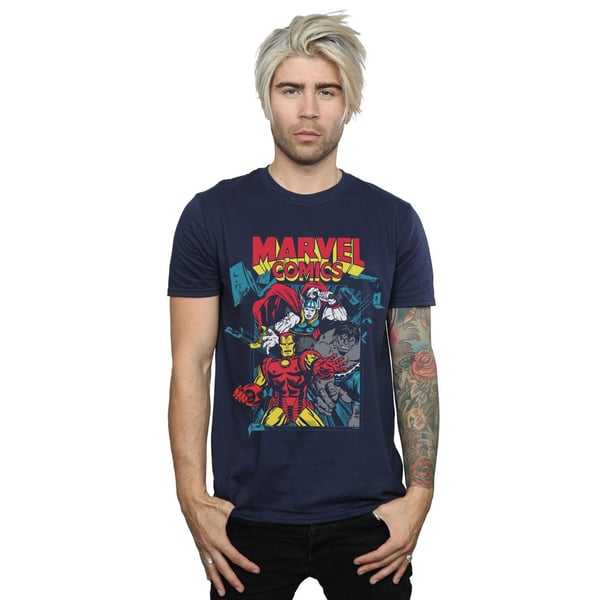 Marvel Comics Mens Trio Pose T-Shirt